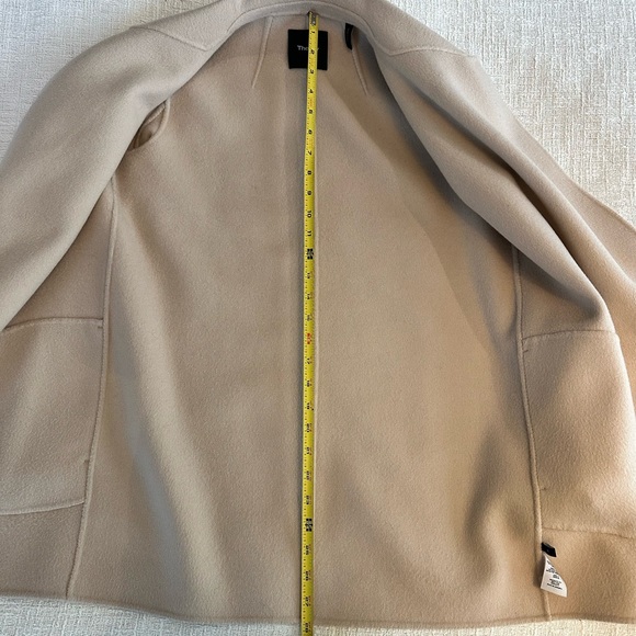 Theory Sileena/Clairene open front double face cashmere and wool coat - Picture 6 of 7